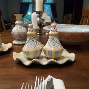 Mackenzie Childs Salt Pepper Set